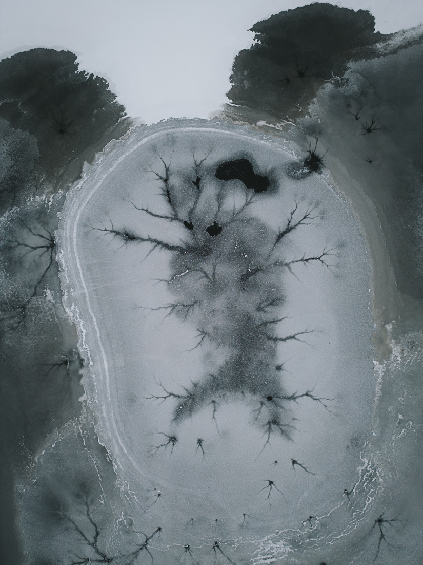 Frozen ponds 