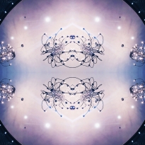 psychedelic ceiling