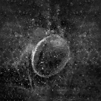 View into space