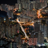 A vertical city 
