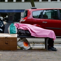 Homeless in Paris