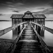 Cabins on the water