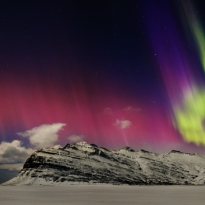 Rayed Bands over Klfafellsstaur