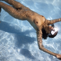 Poolside