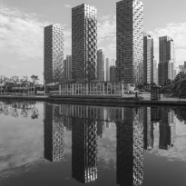 an inverted city