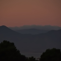 Sardinian Mountains and Sky
